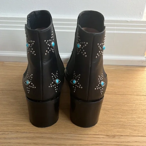 Valentino Leather Chelsea Boots - Picture 5 of 5